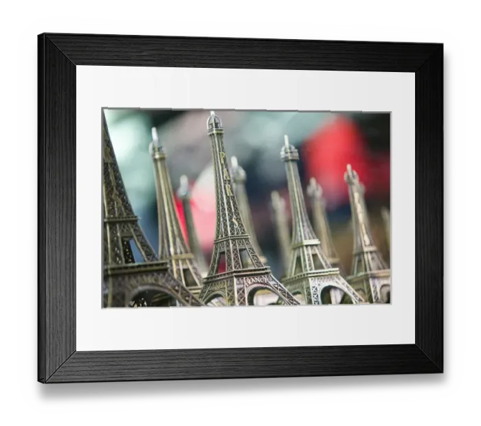 Framed Print : Europe, France, Paris, Eiffel Tower Area: Eiffel Tower Miniatures Framed Print : Europe, France, Paris, Eiffel Tower Area: Eiffel Tower Miniatures
