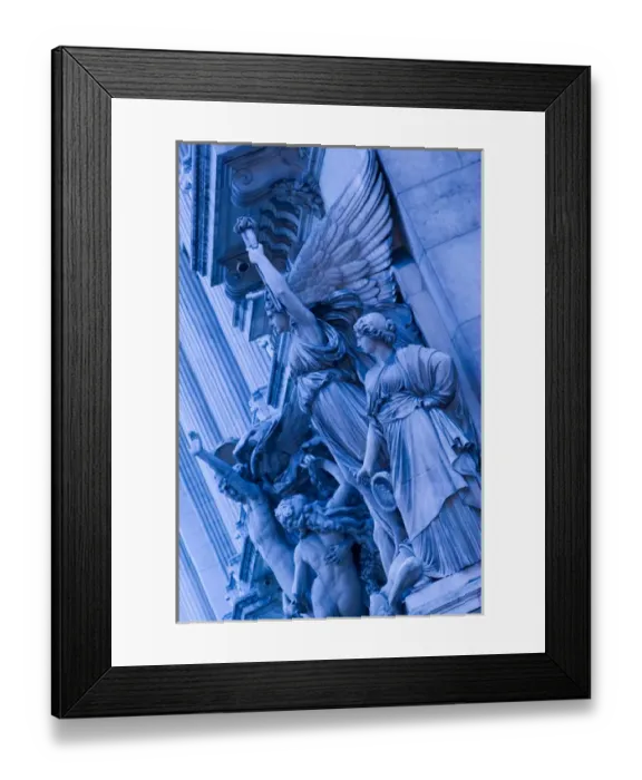 Framed Print : Europe, France, Paris, Opera: Statue Detail of the Opera Garnier Framed Print : Europe, France, Paris, Opera: Statue Detail of the Opera Garnier