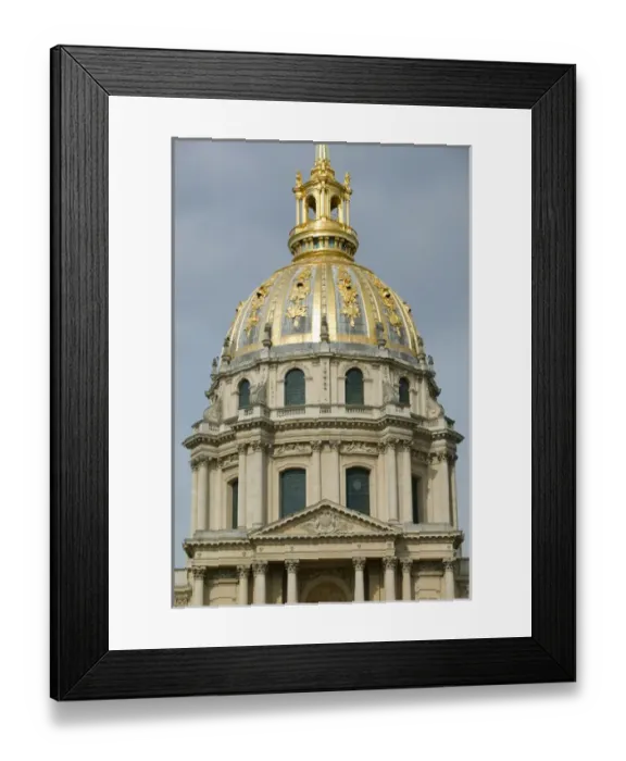 Framed Print : Europe, France, Paris, Invalides: Eglise du Dome (b. 1735) at the Hotel des Invalides Framed Print : Europe, France, Paris, Invalides: Eglise du Dome (b. 1735) at the Hotel des Invalides