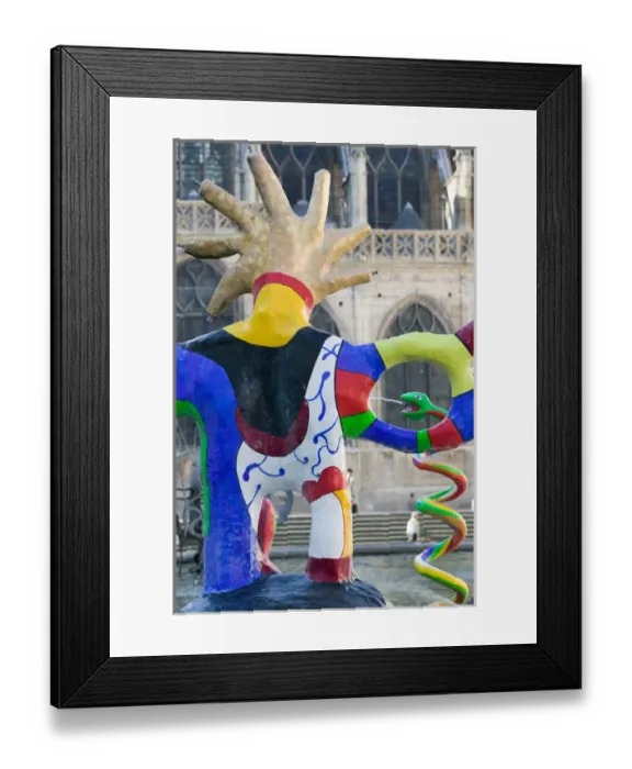 Framed Print : Europe, France, Paris, Beaubourg: Detail of the Stravinski Fountain Framed Print : Europe, France, Paris, Beaubourg: Detail of the Stravinski Fountain