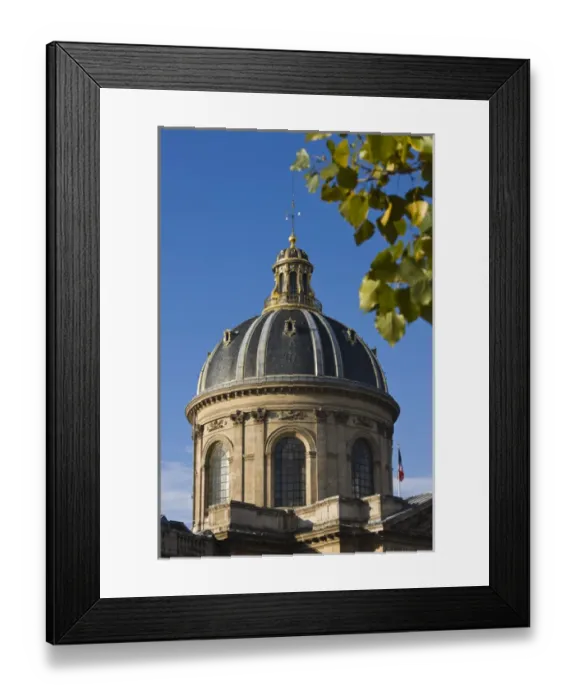 Framed Print : France, Paris, dome of the Institute de France Framed Print : France, Paris, dome of the Institute de France