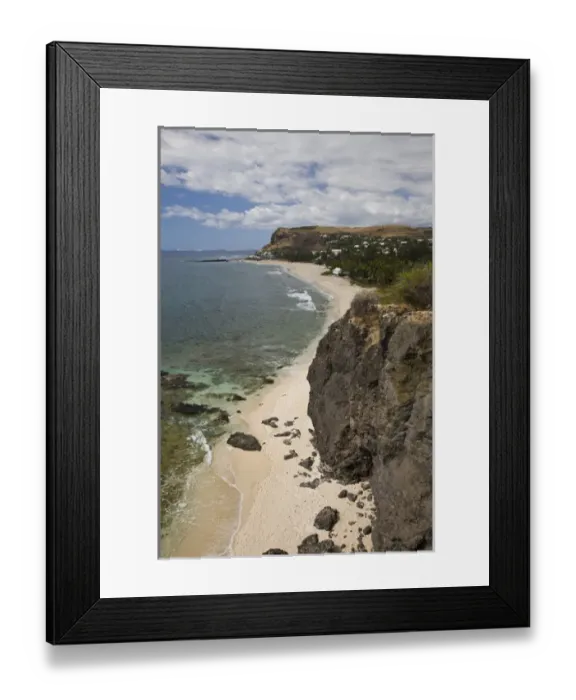 Framed Print : France, Reunion Island, Boucan Canot, Boucan Canot beach Framed Print : France, Reunion Island, Boucan Canot, Boucan Canot beach