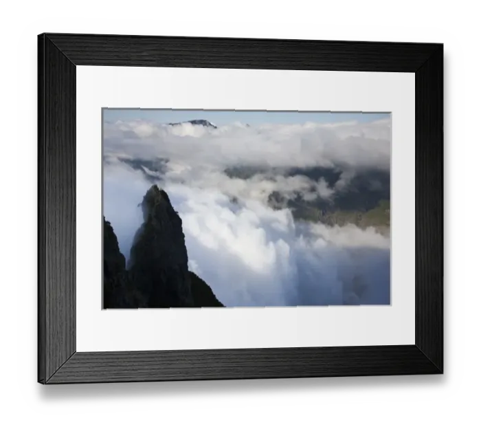 Framed Print : France, Reunion Island, Cirque de Mafate, Le Maido, Cirque view from Piton Maido Peak (el Framed Print : France, Reunion Island, Cirque de Mafate, Le Maido, Cirque view from Piton Maido Peak (el