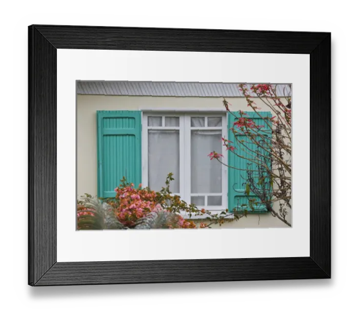 Framed Print : France, Reunion Island, Cirque de Salazie, Hell-Bourg, town cottage detail Framed Print : France, Reunion Island, Cirque de Salazie, Hell-Bourg, town cottage detail