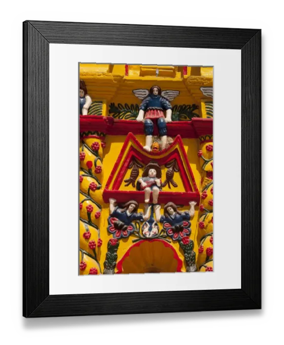 Framed Print : San Andres Xecul church, Guatemala Framed Print : San Andres Xecul church, Guatemala