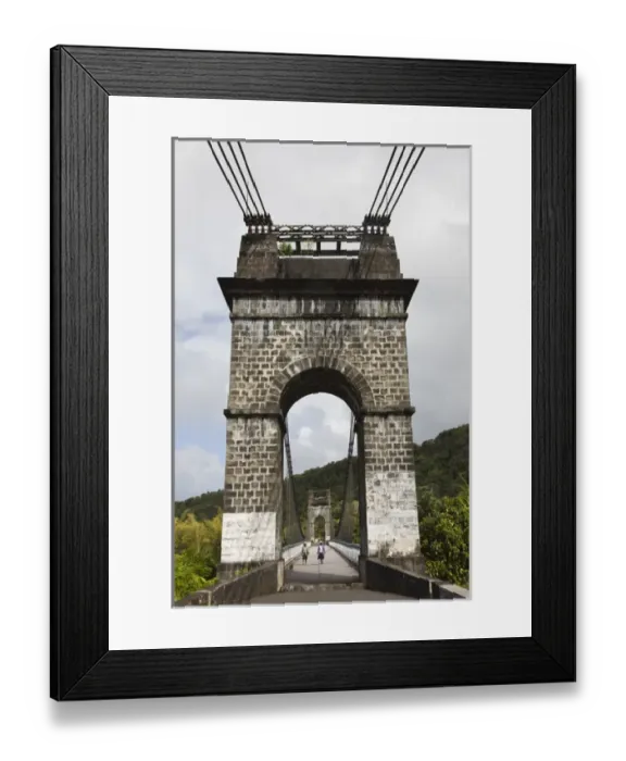 Framed Print : France, Reunion Island, East Reunion, Ste-Anne, Pont des Anglais, late 19th century