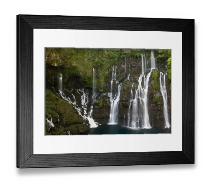 Framed Print : France, Reunion Island, South Reunion, Cascade de la Grand Ravine waterfall Framed Print : France, Reunion Island, South Reunion, Cascade de la Grand Ravine waterfall