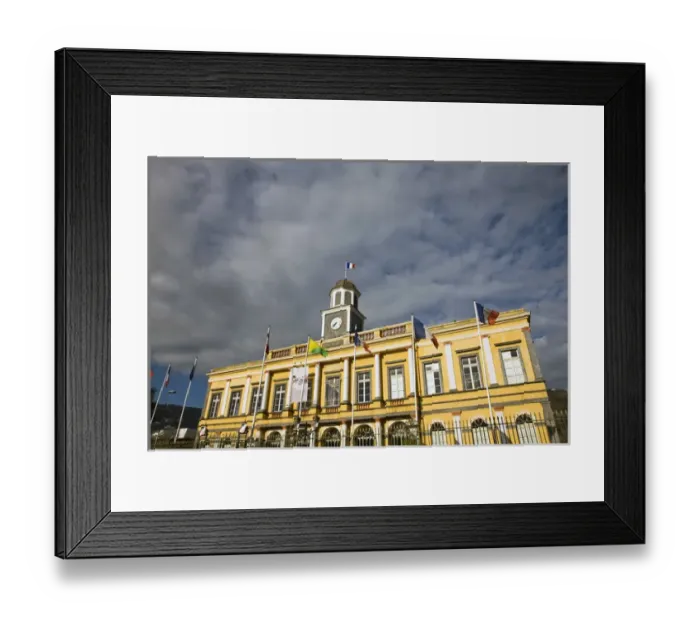 Framed Print : France, Reunion Island, St-Denis, Former Hotel de Ville, Town Hall Framed Print : France, Reunion Island, St-Denis, Former Hotel de Ville, Town Hall