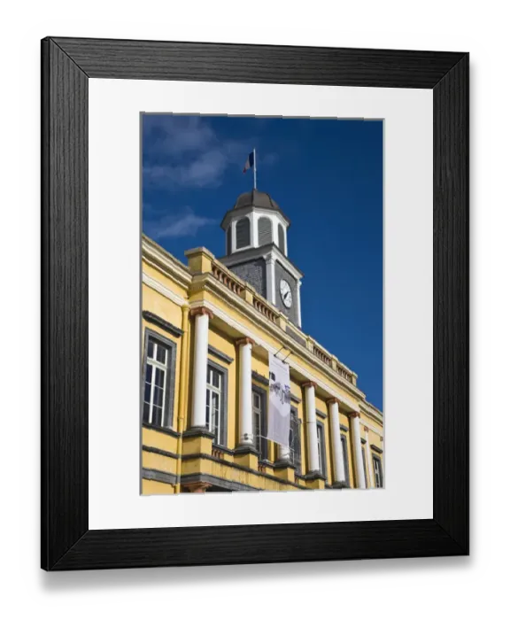 Framed Print : France, Reunion Island, St-Denis, Former Hotel de Ville, Town Hall Framed Print : France, Reunion Island, St-Denis, Former Hotel de Ville, Town Hall