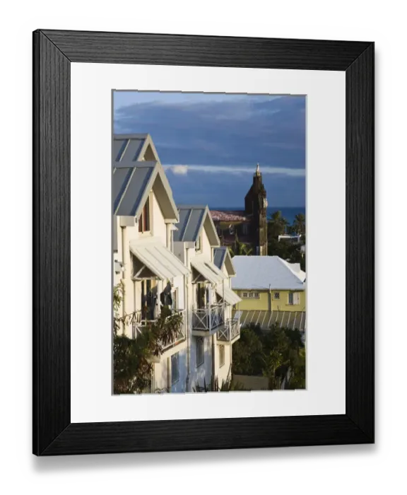 Framed Print : France, Reunion Island, St-Denis, Note Dame de la Delivrance church, morning Framed Print : France, Reunion Island, St-Denis, Note Dame de la Delivrance church, morning