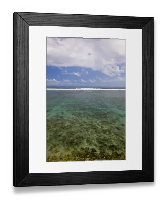 Framed Print : France, Reunion Island, St-Pierre, coastline Framed Print : France, Reunion Island, St-Pierre, coastline