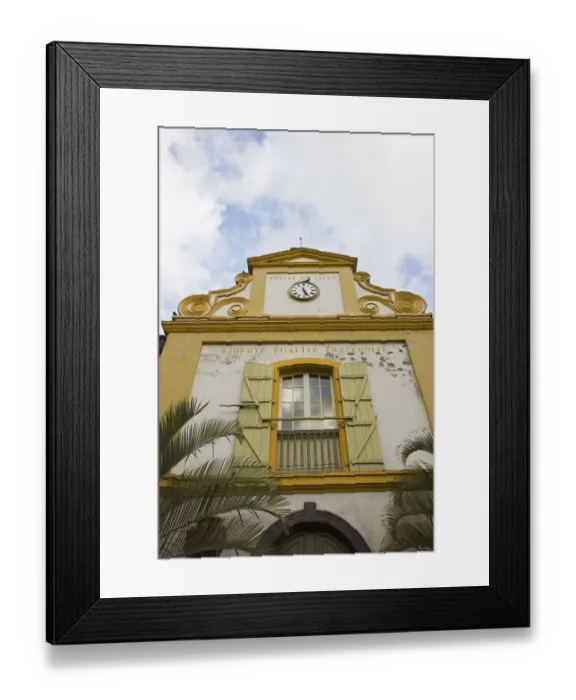 Framed Print : France, Reunion Island, St-Pierre, Hotel de Ville, town hall Framed Print : France, Reunion Island, St-Pierre, Hotel de Ville, town hall