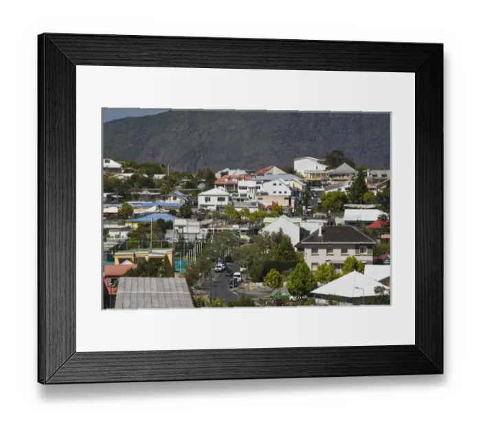 Framed Print : 03. Cilaos, Cirque de Cilaos, France Framed Print : 03. Cilaos, Cirque de Cilaos, France