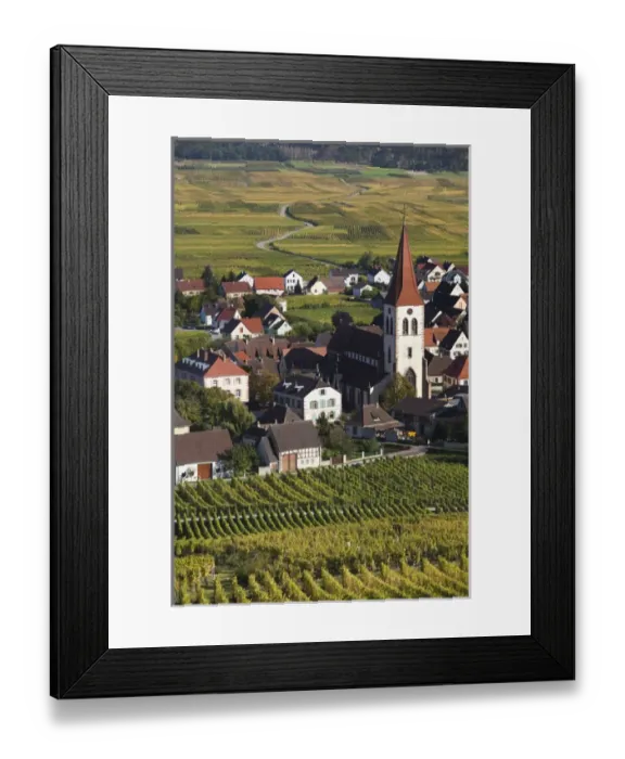Framed Print : France, Haut-Rhin, Alsace Region, Alasatian Wine Route, Ammerschwihr, afternoon town view Framed Print : France, Haut-Rhin, Alsace Region, Alasatian Wine Route, Ammerschwihr, afternoon town view