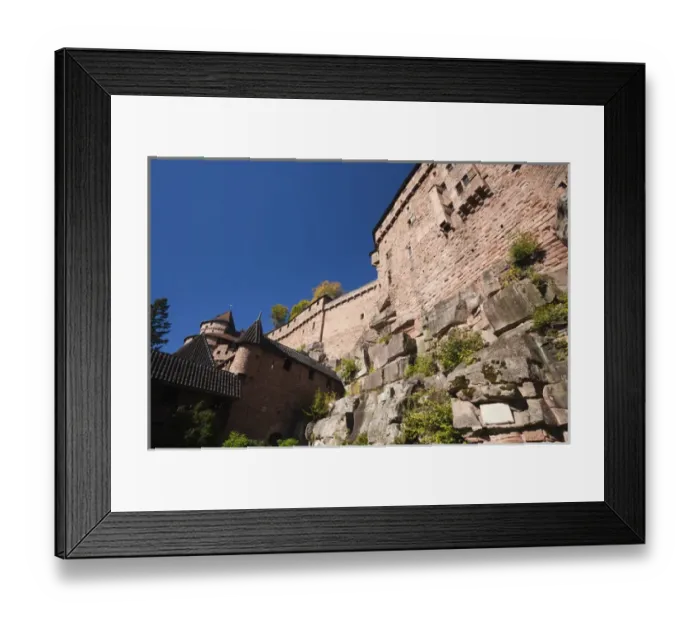 Framed Print : France, Haut-Rhin, Alsace Region, Alasatian Wine Route, Haut Koenigsbourg Chateau Framed Print : France, Haut-Rhin, Alsace Region, Alasatian Wine Route, Haut Koenigsbourg Chateau