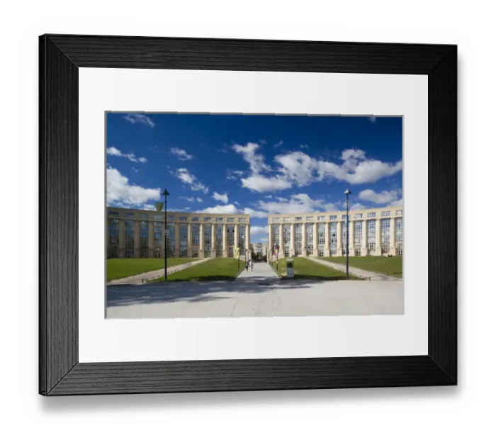Framed Print : France, Languedoc-Roussillon, Herault Department, Montpellier, Esplanade de l Europe Framed Print : France, Languedoc-Roussillon, Herault Department, Montpellier, Esplanade de l Europe