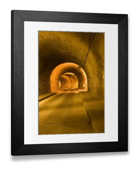 Framed Print : North America, Mexico, Guanajuato. Entrance of one of the subterranean streets at night Framed Print : North America, Mexico, Guanajuato. Entrance of one of the subterranean streets at night