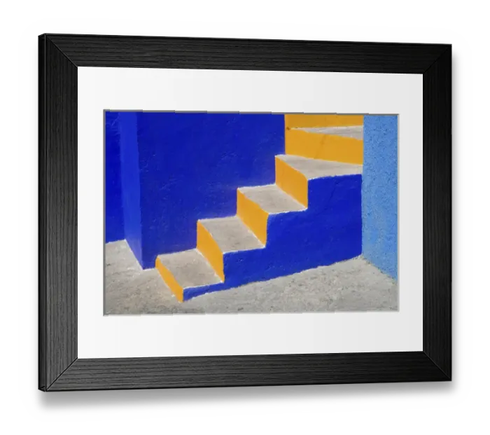Framed Print : North America, Mexico, Guanajuato. Very colorful stairs Framed Print : North America, Mexico, Guanajuato. Very colorful stairs