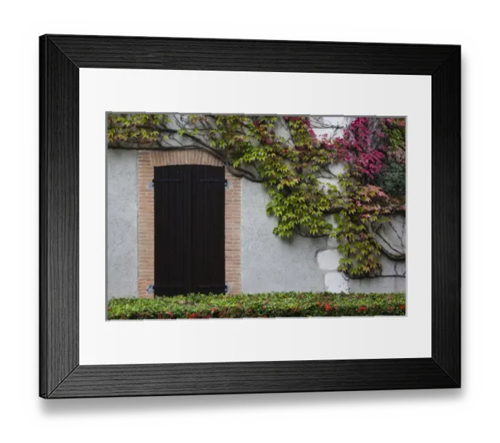 Framed Print : France, Marne, Champagne Ardenne, Louvois, house detail Framed Print : France, Marne, Champagne Ardenne, Louvois, house detail