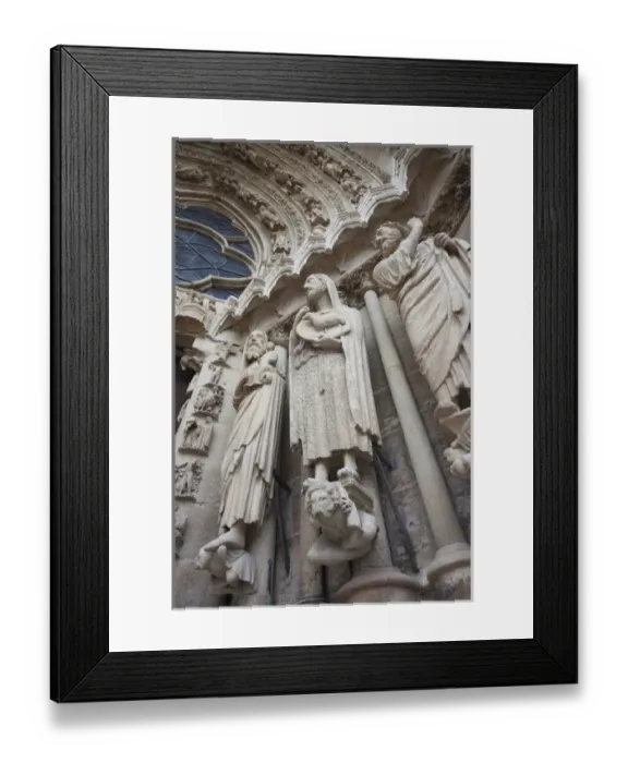 Framed Print : France, Marne, Champagne Ardenne, Reims, Cathedrale Notre Dame, exterior Framed Print : France, Marne, Champagne Ardenne, Reims, Cathedrale Notre Dame, exterior