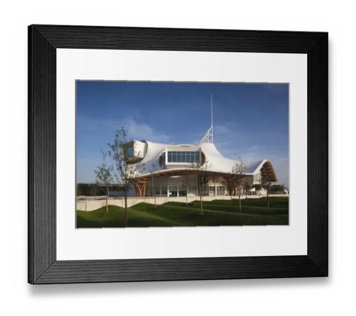 Framed Print : France, Moselle, Lorraine Region, Metz, Center Pompidou-Metz, arts center, b. 2010 Framed Print : France, Moselle, Lorraine Region, Metz, Center Pompidou-Metz, arts center, b. 2010