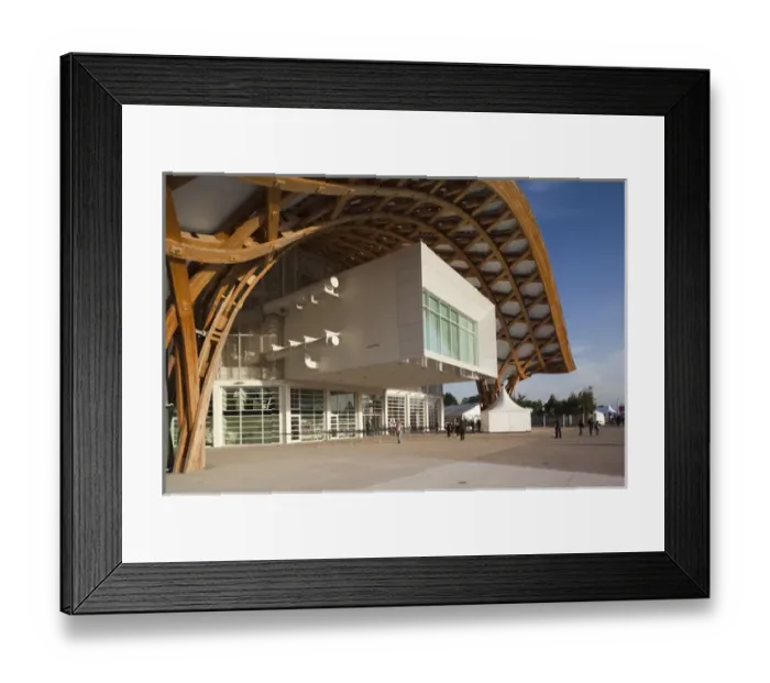 Framed Print : France, Moselle, Lorraine Region, Metz, Center Pompidou-Metz, arts center, b. 2010