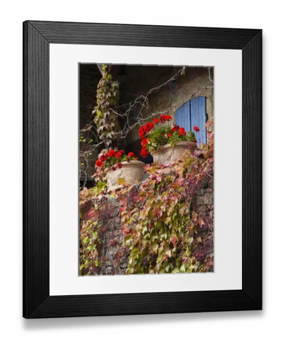 Framed Print : France, Saone-et-Loire Department, Burgundy Region, Maconnais Area, Brancion, village detail Framed Print : France, Saone-et-Loire Department, Burgundy Region, Maconnais Area, Brancion, village detail