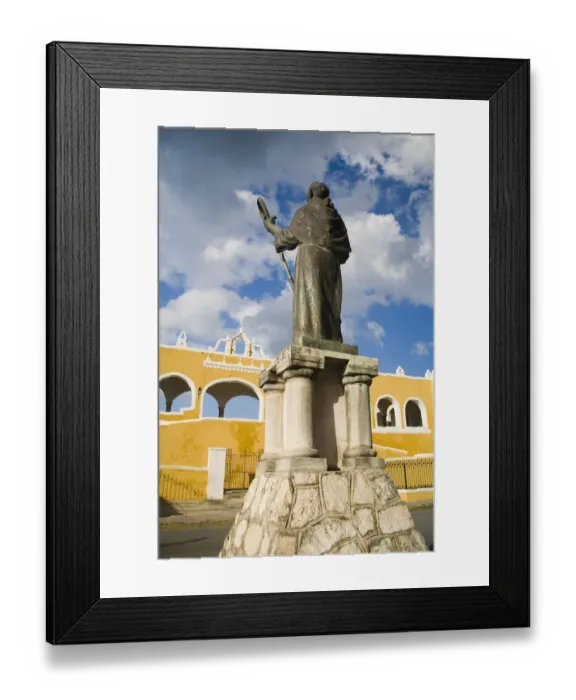 Framed Print : North America, Mexico, Yucatan, Izamal. The Franciscan Convent of San Antonio de Padua Framed Print : North America, Mexico, Yucatan, Izamal. The Franciscan Convent of San Antonio de Padua