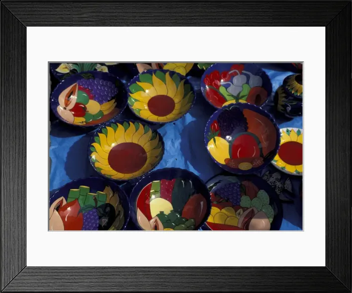 Framed Print : NA, Mexico, Taxco. Folkart gourds Framed Print : NA, Mexico, Taxco. Folkart gourds