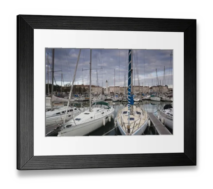 Framed Print : France, Poitou-Charentes Region, Charente-Maritime Department, La Rochelle, Old Port Framed Print : France, Poitou-Charentes Region, Charente-Maritime Department, La Rochelle, Old Port
