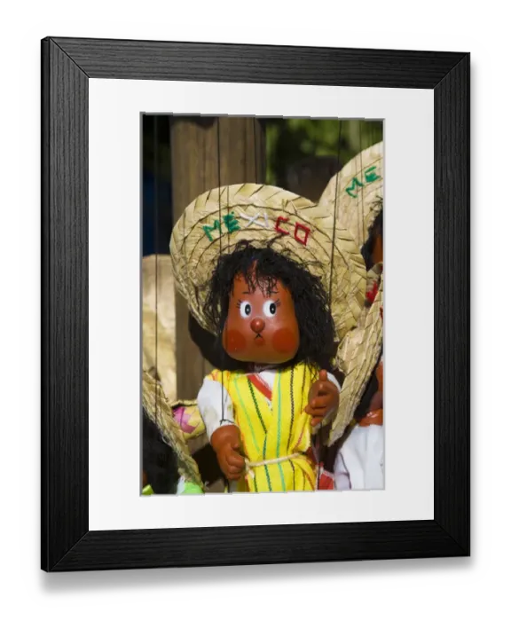 Framed Print : Mexico, near Cancun, Coba, Yucatan Peninsula, colorful art, handicrafts and souvenirs Framed Print : Mexico, near Cancun, Coba, Yucatan Peninsula, colorful art, handicrafts and souvenirs