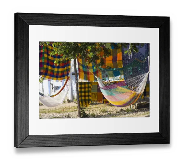 Framed Print : Mexico, near Cancun, Coba, Yucatan Peninsula, colorful art, handicrafts and souvenirs Framed Print : Mexico, near Cancun, Coba, Yucatan Peninsula, colorful art, handicrafts and souvenirs