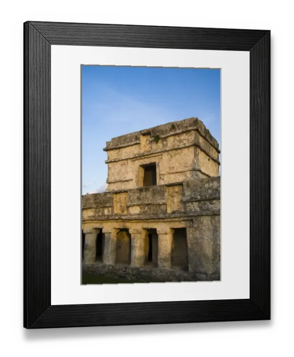 Framed Print : Mexico, Quintana Roo, Tulum, near Cancun, Yucatan Peninsula, Stonework detail, Temple Framed Print : Mexico, Quintana Roo, Tulum, near Cancun, Yucatan Peninsula, Stonework detail, Temple