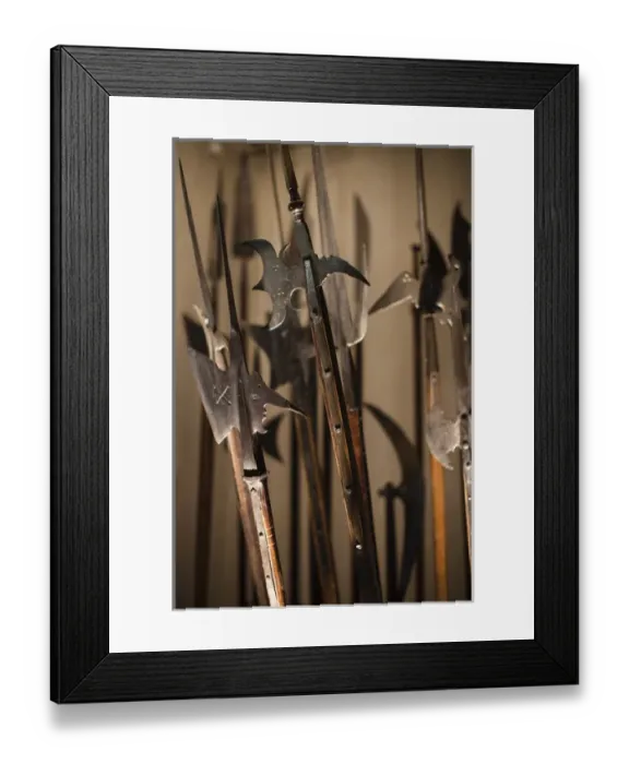 Framed Print : France, Aquitaine Region, Dordogne Department, Castelnaud-la-Chapelle, Chateau de Castelnaud