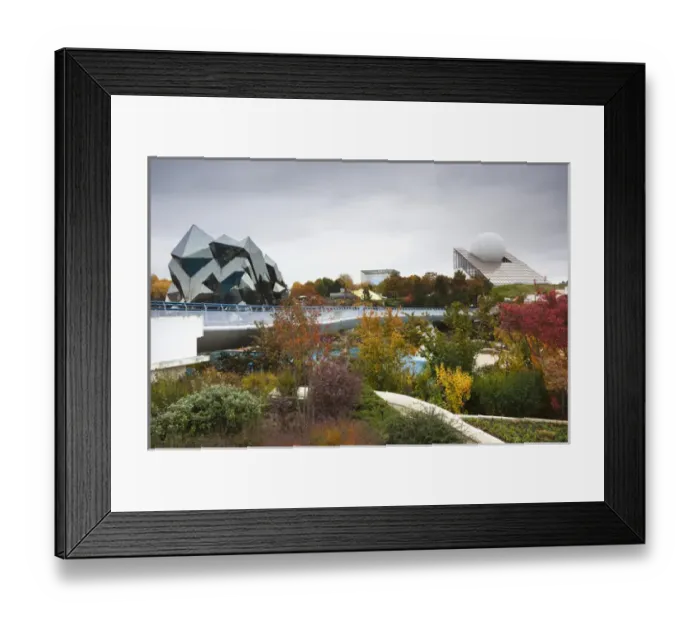 Framed Print : France, Poitou-Charentes Region, Vienne Department, Poitiers, Futuroscope science park