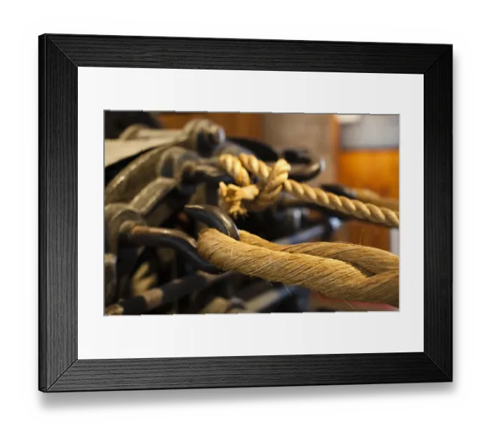 Framed Print : France, Poitou-Charentes Region, Charente-Maritime Department, Rochefort, Corderie Royale