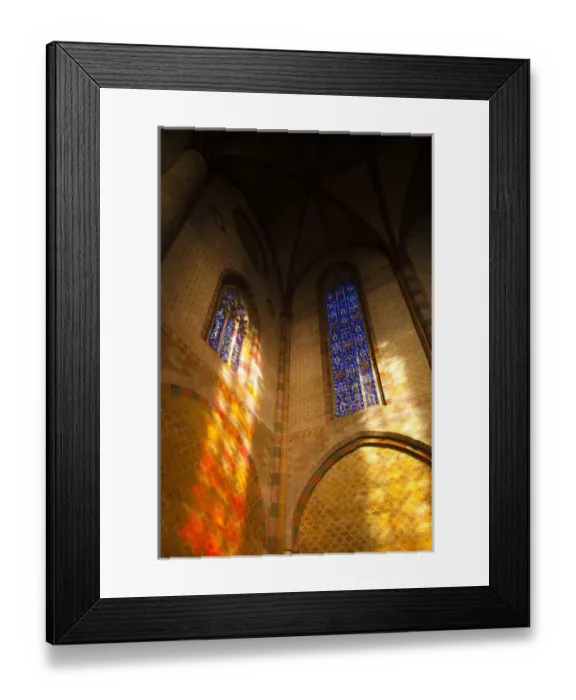 Framed Print : France, Midi-Pyrenees Region, Haute-Garonne Department, Toulouse, Eglise des Jacobins