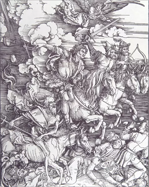 Four Horsemen of the Apocalypse by Durer GERMANY Copyright: aACollectionLtd