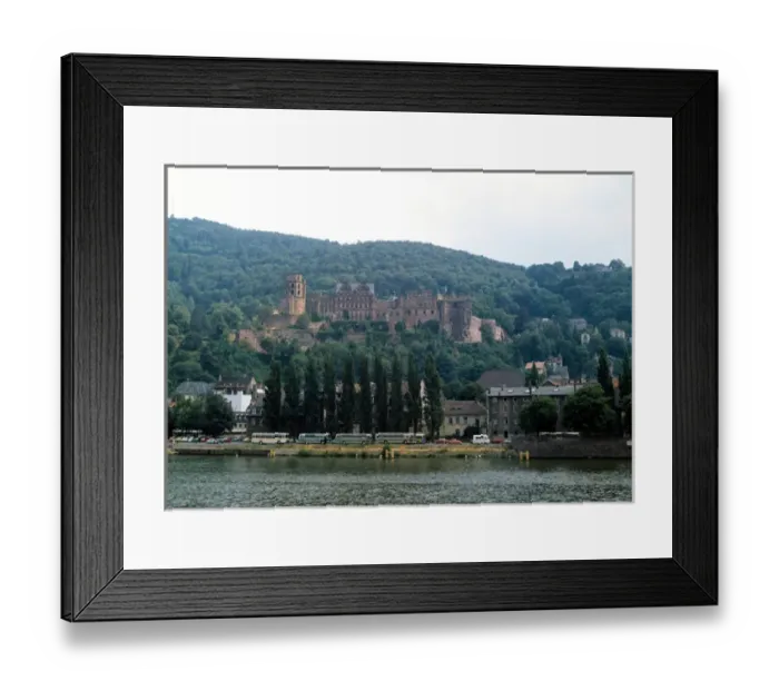 Framed Print : Heidelberg view with castle Germany Copyright: aAC Ltd Framed Print : Heidelberg view with castle Germany Copyright: aAC Ltd