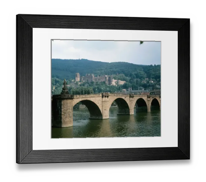 Framed Print : Heidelberg view with castle Germany Copyright: aAC Ltd