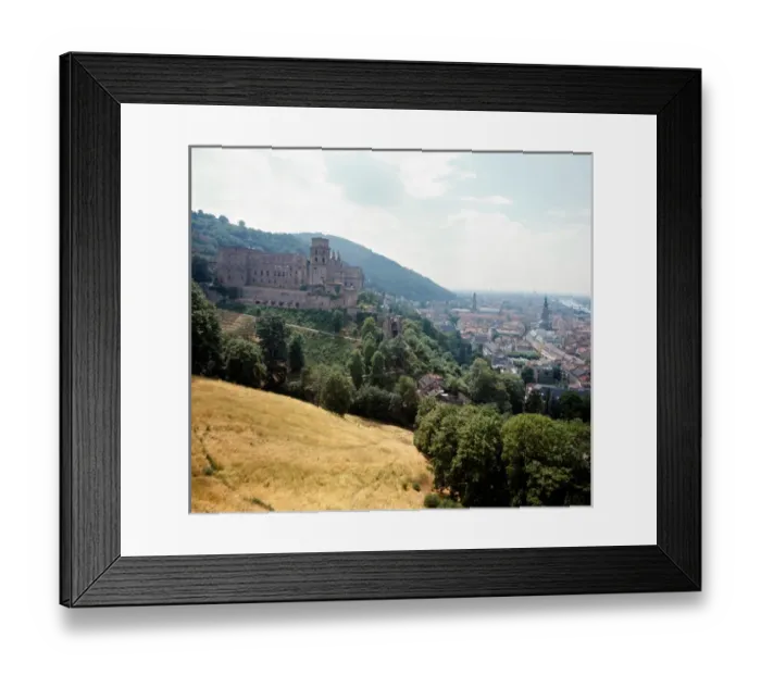 Framed Print : Heidelberg view with castle Germany Copyright: aAC Ltd Framed Print : Heidelberg view with castle Germany Copyright: aAC Ltd