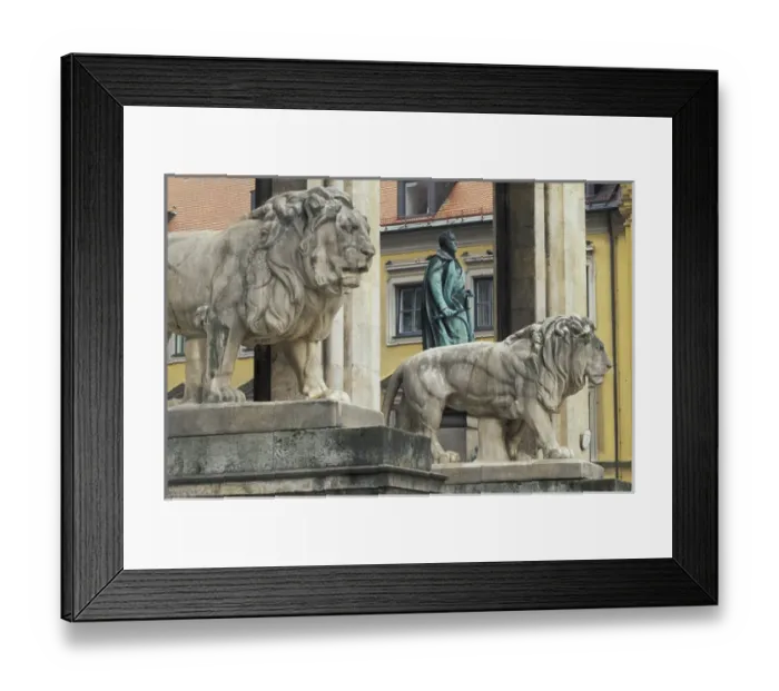 Framed Print : Europe, Germany, Munich. Commanders Hall, Tilly monument Framed Print : Europe, Germany, Munich. Commanders Hall, Tilly monument