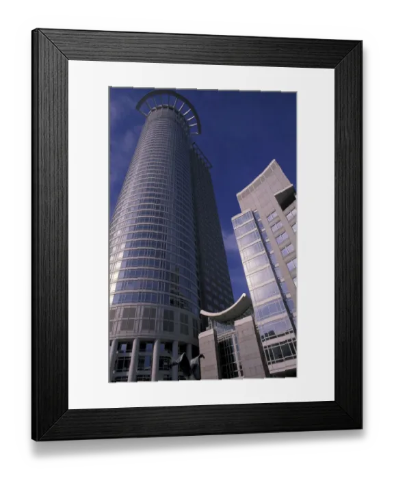 Framed Print : EU, Germany, Frankfurt. DZ Bank Building Framed Print : EU, Germany, Frankfurt. DZ Bank Building