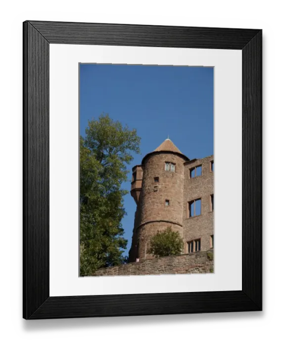 Framed Print : Germany, Franconia, Wertheim. Ruins of the 12th century Hohenburg Castle Framed Print : Germany, Franconia, Wertheim. Ruins of the 12th century Hohenburg Castle