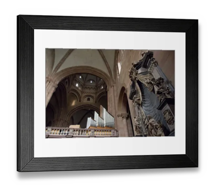 Framed Print : Germany, Rhineland Palatinate, Mainz. 13th century Mainz Cathedral. Church pipe organ Framed Print : Germany, Rhineland Palatinate, Mainz. 13th century Mainz Cathedral. Church pipe organ
