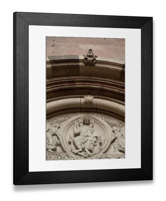 Framed Print : Germany, Rhineland Palatinate, Mainz. Romanesque Mainz Cathedral, exterior detail Framed Print : Germany, Rhineland Palatinate, Mainz. Romanesque Mainz Cathedral, exterior detail