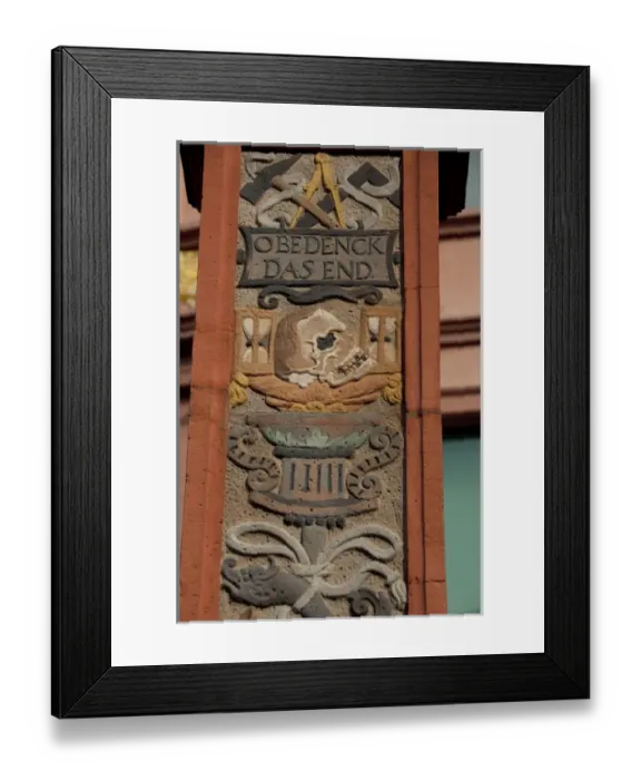 Framed Print : Germany, Rhineland Palatinate, Mainz. Cathedral Square, historic fountain dating Framed Print : Germany, Rhineland Palatinate, Mainz. Cathedral Square, historic fountain dating