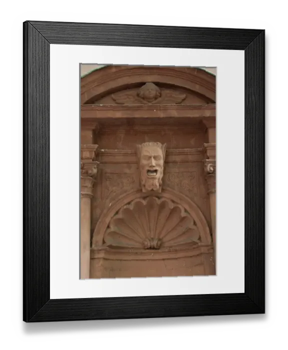 Framed Print : Germany, Rhineland Palatinate, Mainz. Gutenberg Museum, exterior fountain Framed Print : Germany, Rhineland Palatinate, Mainz. Gutenberg Museum, exterior fountain