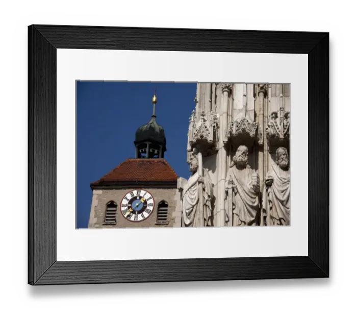 Framed Print : Germany, Bavaria, Regensburg. Gothic St. Peters Cathedral (13th - 16th century) Framed Print : Germany, Bavaria, Regensburg. Gothic St. Peters Cathedral (13th - 16th century)
