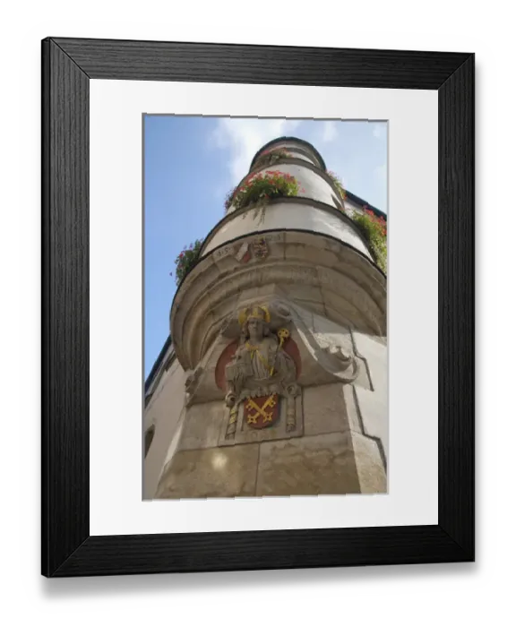 Framed Print : Germany, Bavaria, Regensburg. Double crossed key, city symbol of Regensburg Framed Print : Germany, Bavaria, Regensburg. Double crossed key, city symbol of Regensburg